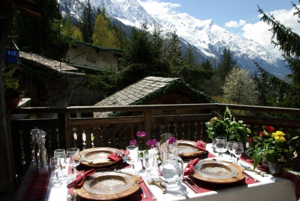 Hotel Les Chalets De Philippe Avec Jacuzzis Privatifs Шамони Экстерьер фото