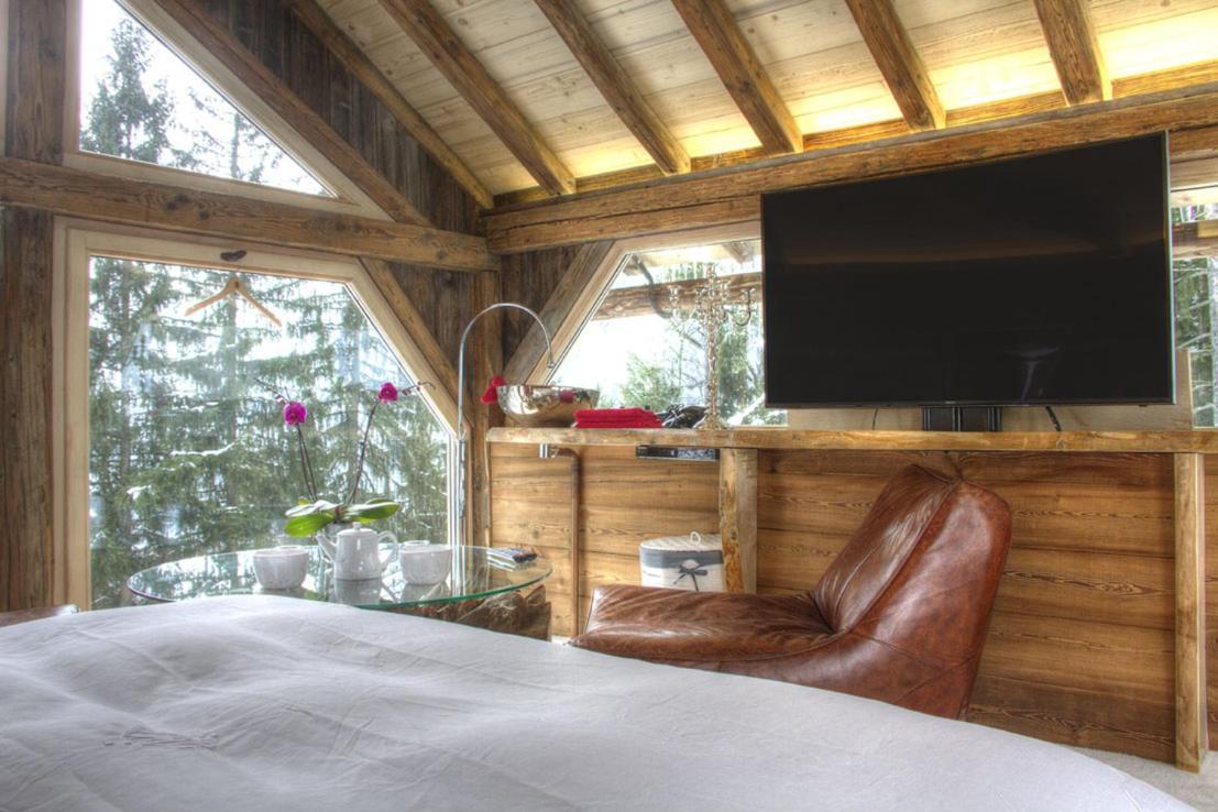 Hotel Les Chalets De Philippe Avec Jacuzzis Privatifs Шамони Экстерьер фото