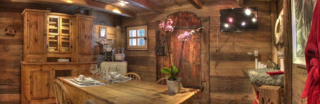 Hotel Les Chalets De Philippe Avec Jacuzzis Privatifs Шамони Экстерьер фото