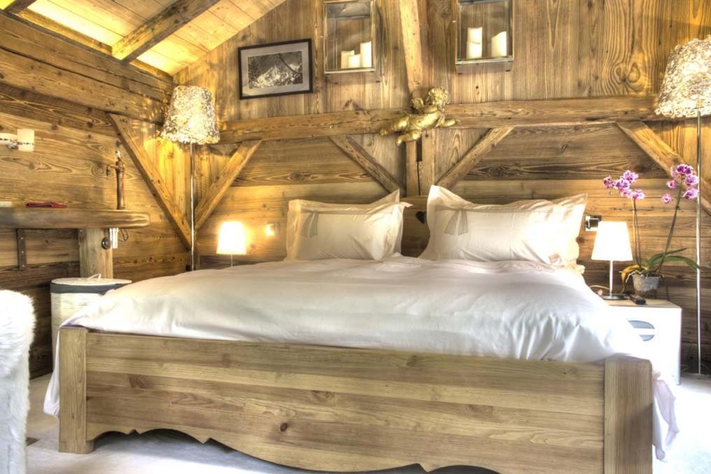 Hotel Les Chalets De Philippe Avec Jacuzzis Privatifs Шамони Экстерьер фото