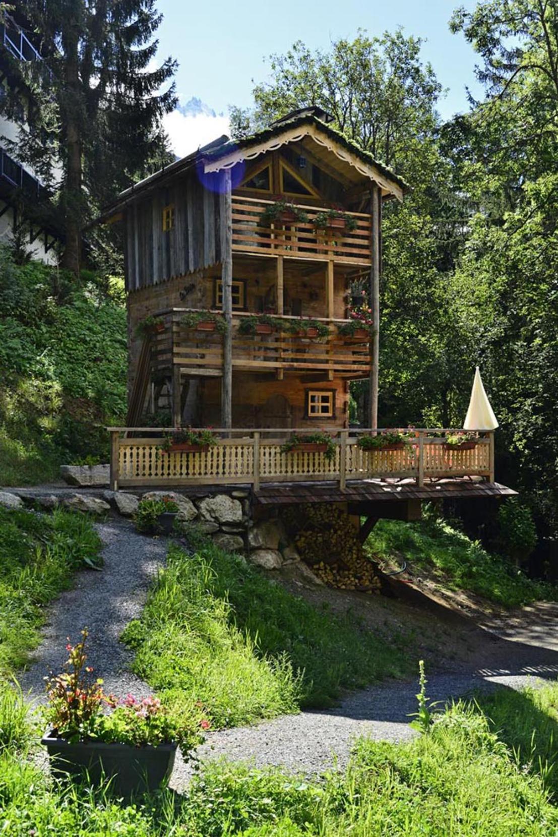 Hotel Les Chalets De Philippe Avec Jacuzzis Privatifs Шамони Экстерьер фото