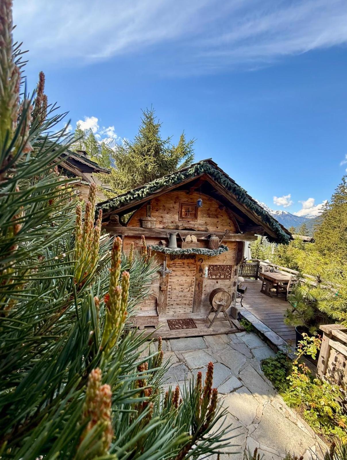 Hotel Les Chalets De Philippe Avec Jacuzzis Privatifs Шамони Экстерьер фото
